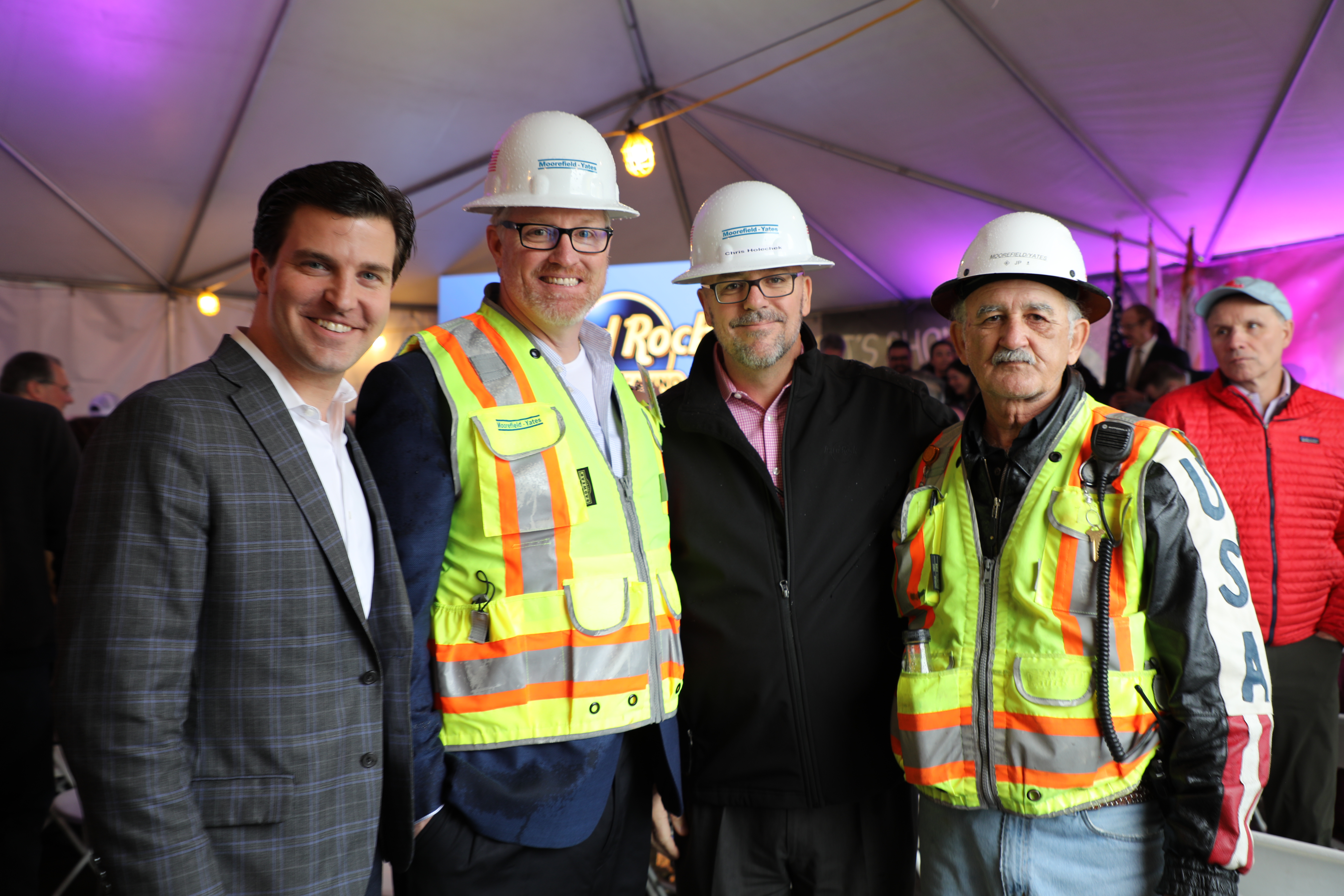 Yates Construction Tops-Out the Hard Rock Sacramento at Fire Mountain Project