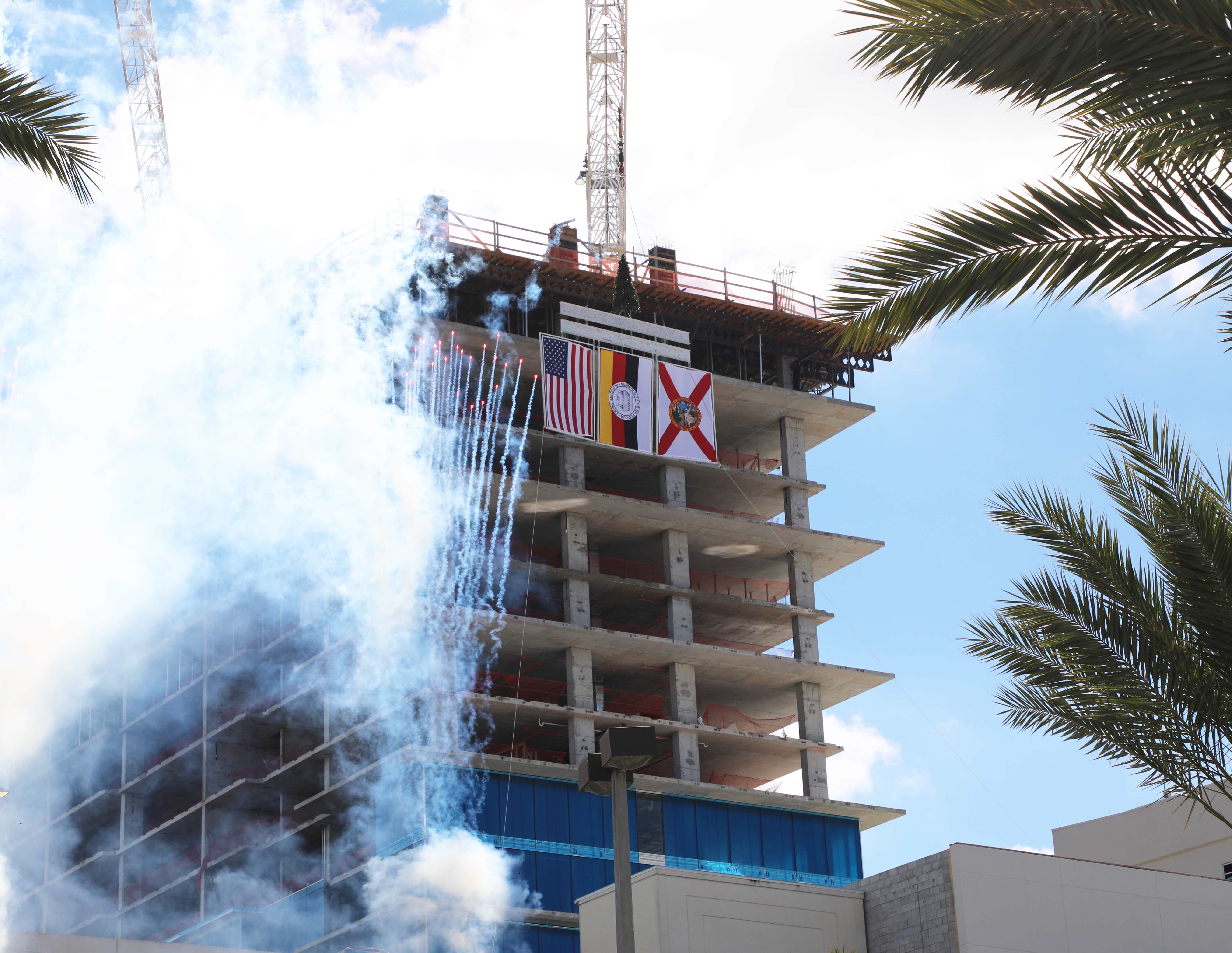 Yates Construction Tops-Out the Tampa Hard Rock Hotel and Casino Expansion Project