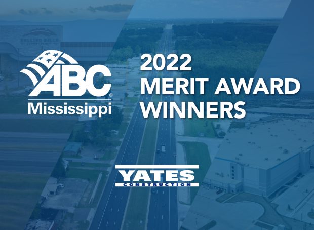 Yates Receives Three Merit Awards from Associated Builders and Contractors (ABC)